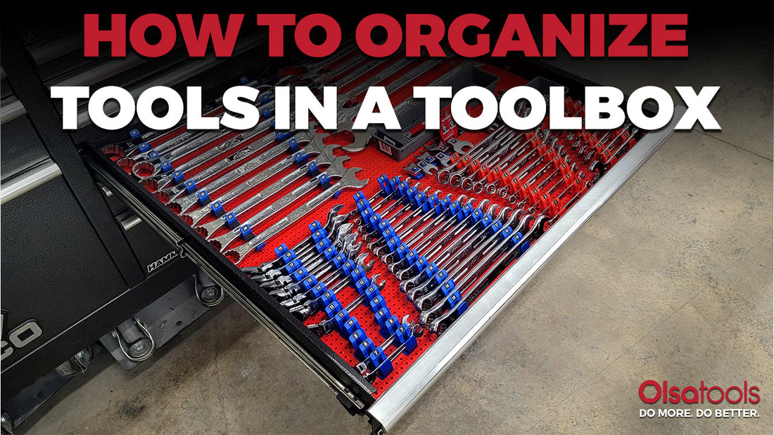 how to organize tools in a toolbox