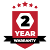 2-Year Warranty