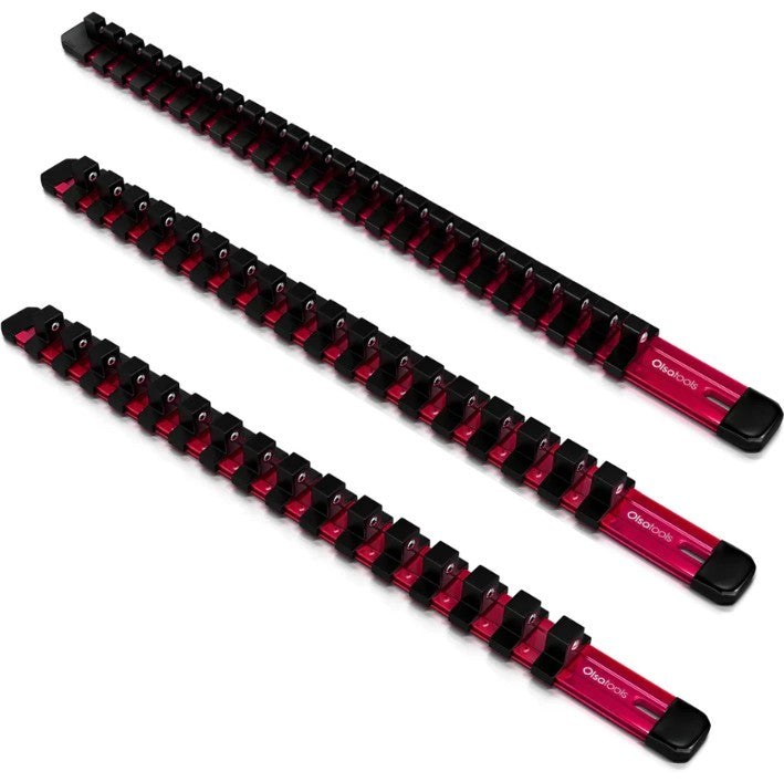 Aluminum Socket Rails With Rubber End Caps