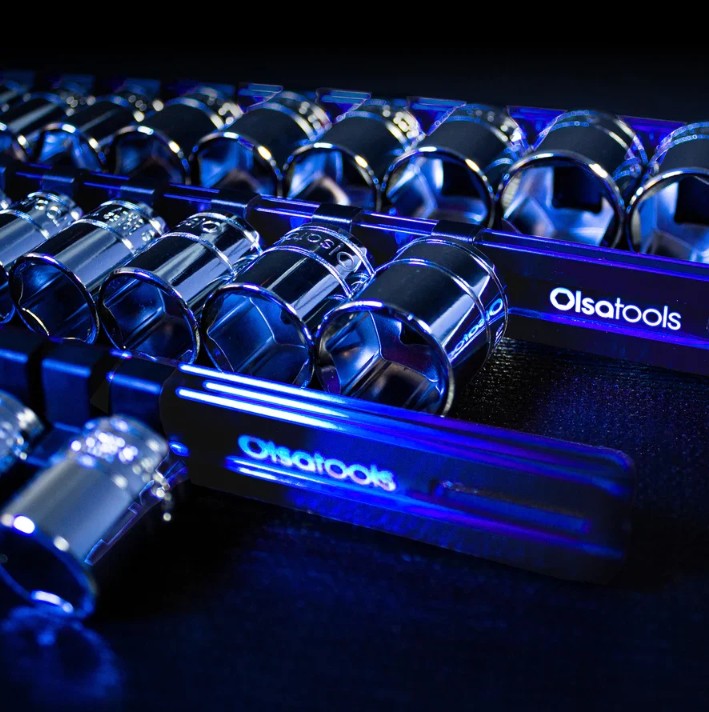 Aluminum Socket Rails With Rubber End Caps