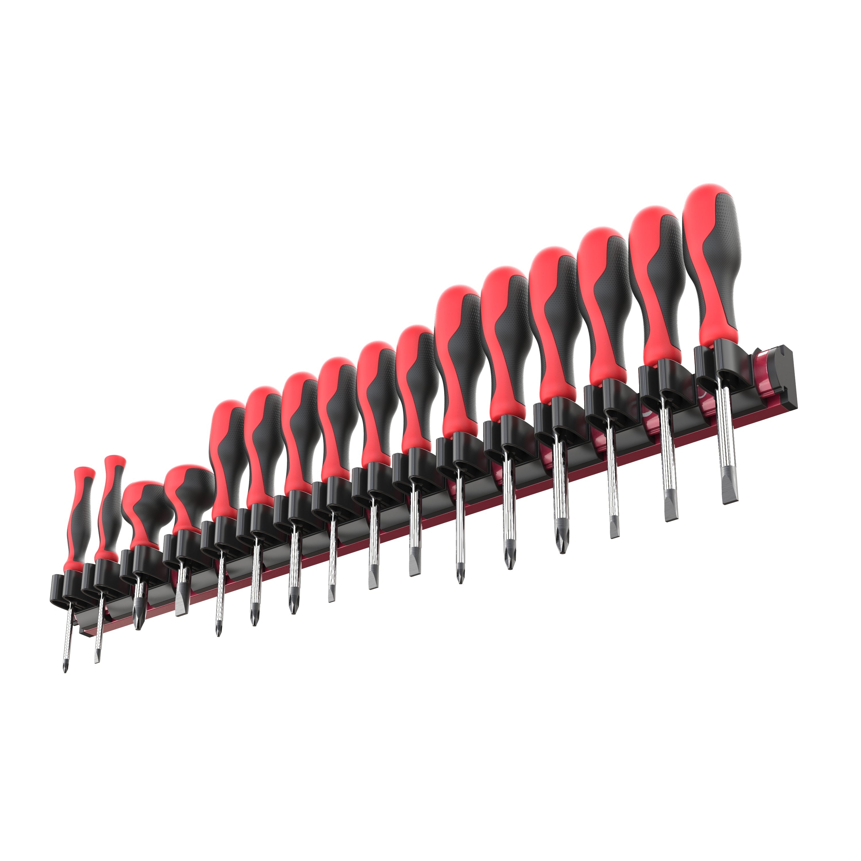 Side-Loaded Screwdriver Dock – Mini Toolbox Attachment, Magnetic Holder & Organizer (TorkLabs)