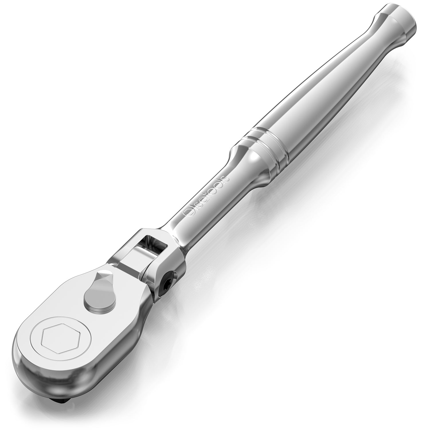 1/4 Drive Extendable Flexible Ratchet 72 Teeth 180mm - 225mm Socket 1/4 Drive Extendable Flexible Ratchet 72 Teeth 180mm - 225mm Socket