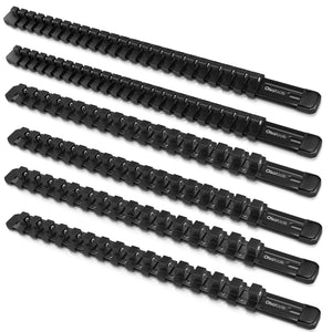 6pc / 1/2" + 3/8" + 1/4" Drive / Black