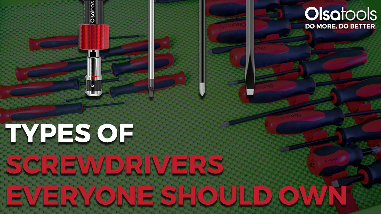 Types Of Screwdrivers Everyone Should Own