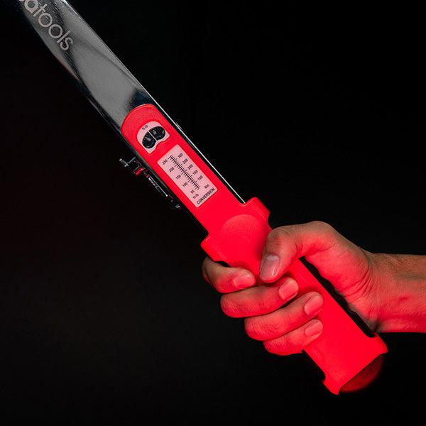 Split Beam Torque Wrench With Flex Head