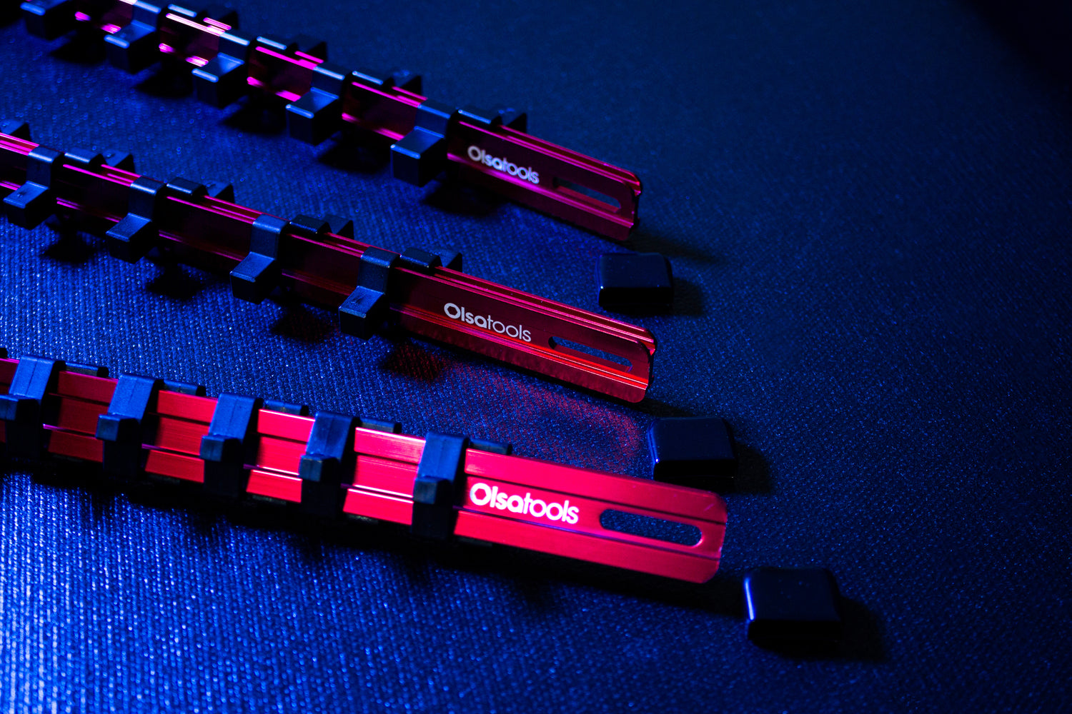 Aluminum Socket Rails | Best Socket Organizer | Olsa Tools