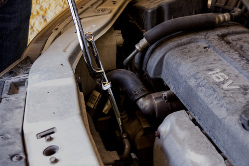 You fight lug nuts under cars with no clearance