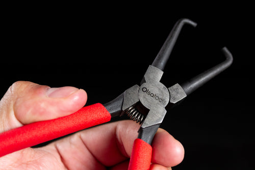 Long pliers can't fit behind manifolds
