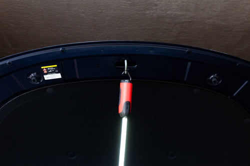 Flashlights that slip, roll, or fall