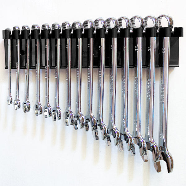 Holds 15 Wrenches