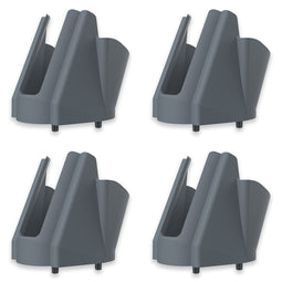TGH-M12,alt:Plain white image of the Toolgrid M12 battery holder.