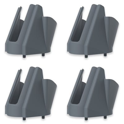 TGH-M12,alt:Plain white image of the Toolgrid M12 battery holder.