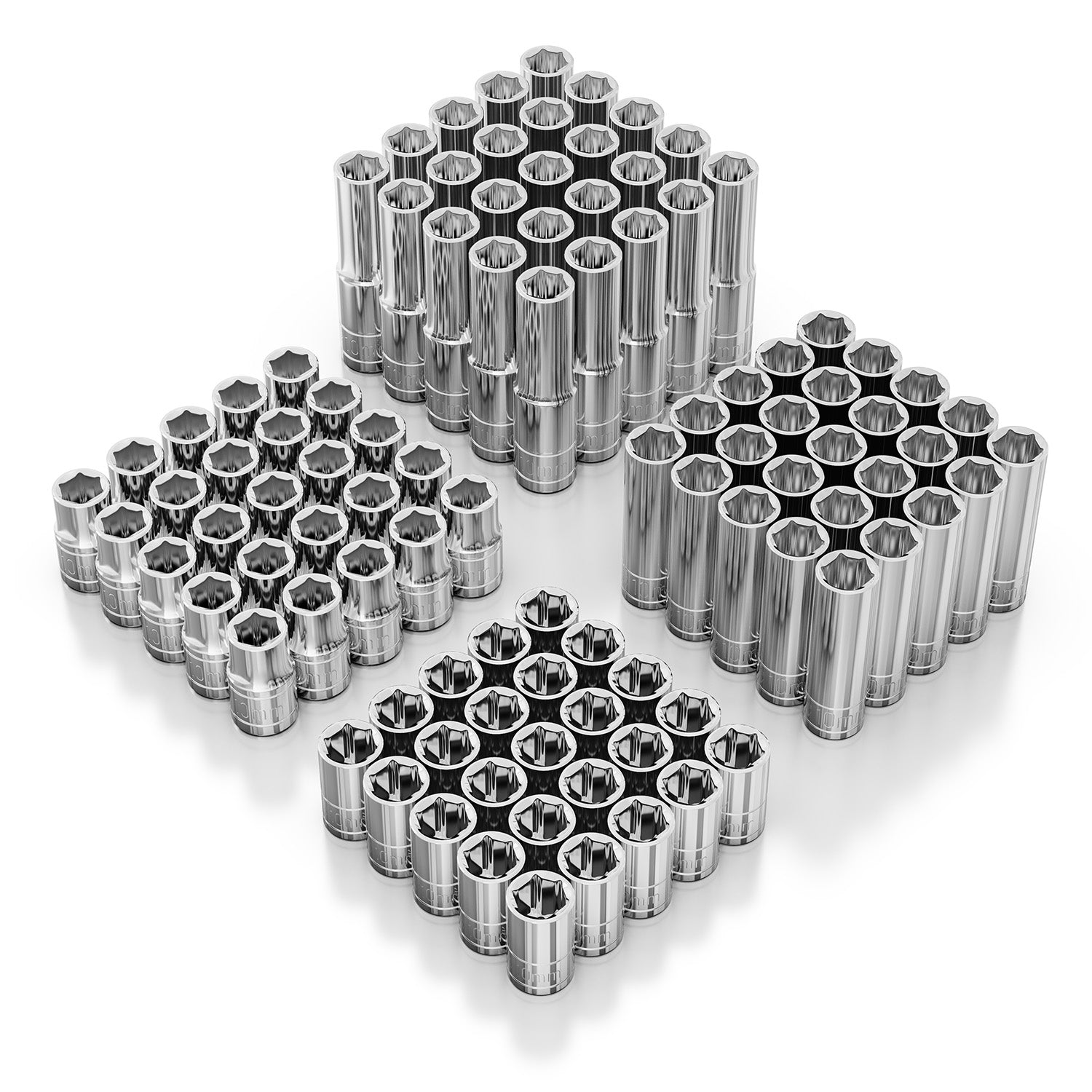 100-piece 10 mm Chrome Socket Set | Olsa Tools