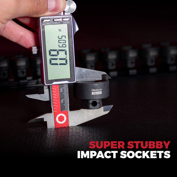 10 Reasons Stubby Impact Sockets Save You Time in Tight Engine Bays