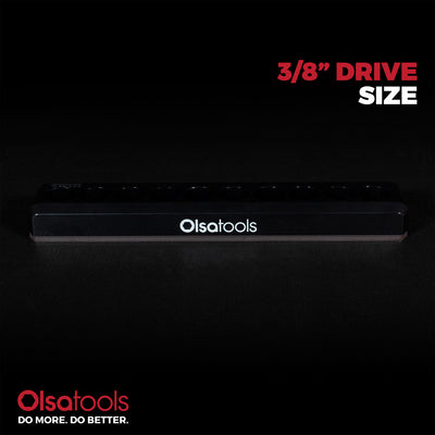 MSKH1R38BITBLK,alt:Single-Row Magnetic Socket Bit Holders 3/8" Drive 3/8" Drive Size