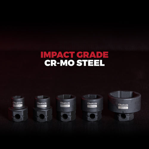 Cr‑Mo impact steel that won’t fold under torque