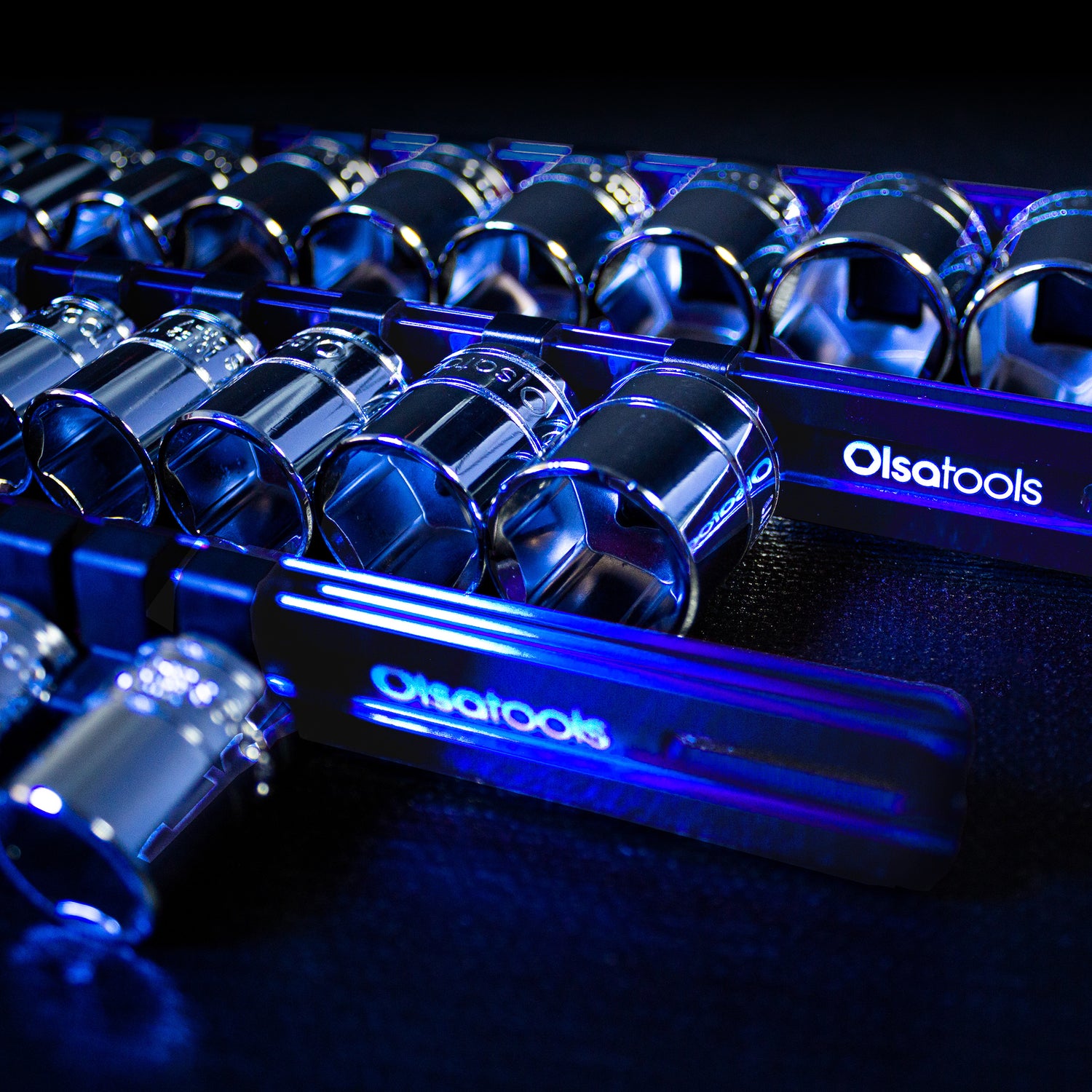 Aluminum Socket Rails | Best Socket Organizer | Olsa Tools