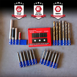 Horizontal Magnetic Hex Bit Holder