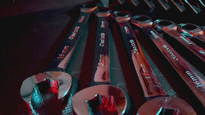 120 Tooth Ratcheting Wrench Set