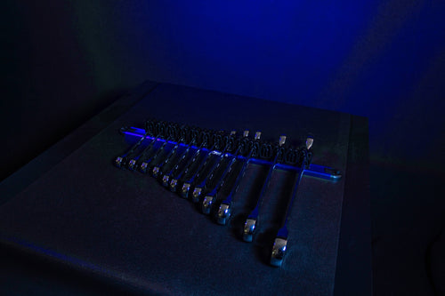 Anodized aluminium rail built for shop life