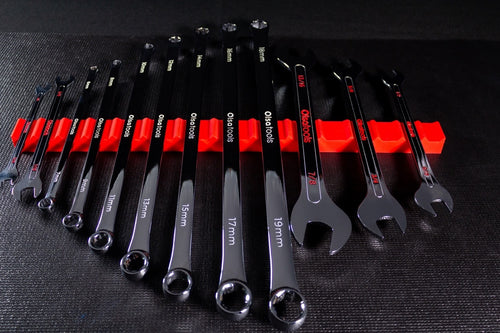 Use soft mounts so you don’t scar kit or toolbox