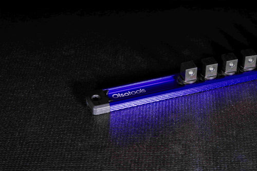 360° swivel clips make sizes face forward