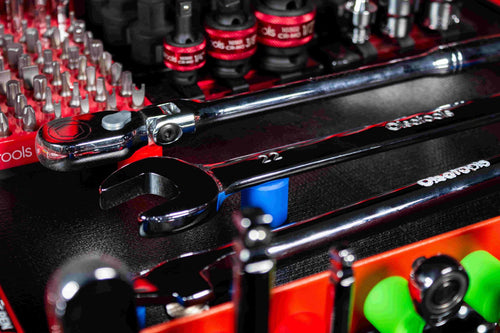 Color-coded set keeps your setup organized