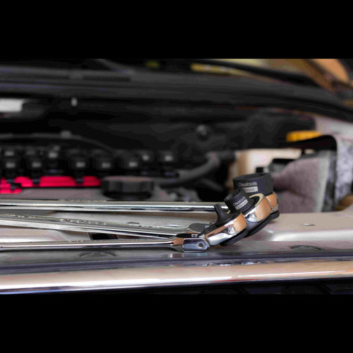 Low-profile design gets into tight engine bays where bigger adapters fail