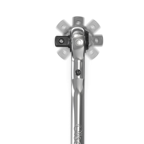 270° swivel plus 90 teeth—gets bolts fast