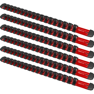 6pc / 3/8" Drive / Red