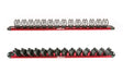 Picture of Wall Mount Wrench Organizer With Rotating Clips - Thumbnail Image #1