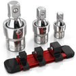 Picture of Universal Joint Set Socket Adapters 1/2", 3/8", and 1/4" Drive - Thumbnail Image #1