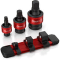 Universal Joint Set Socket Adapters 1/2", 3/8", and 1/4" Drive