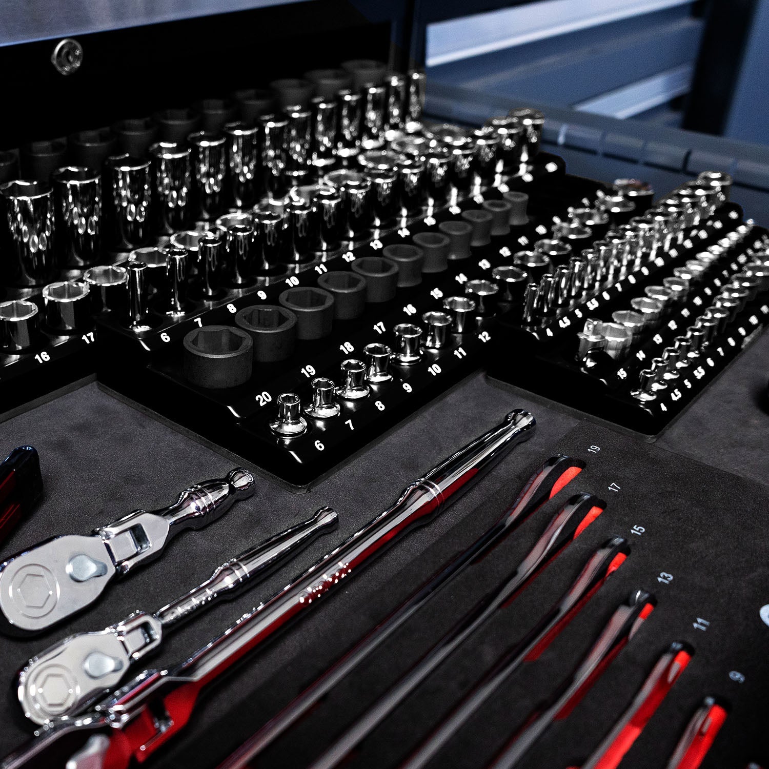 3-Row Magnetic Socket Holder | Designed in Canada | Olsa Tools